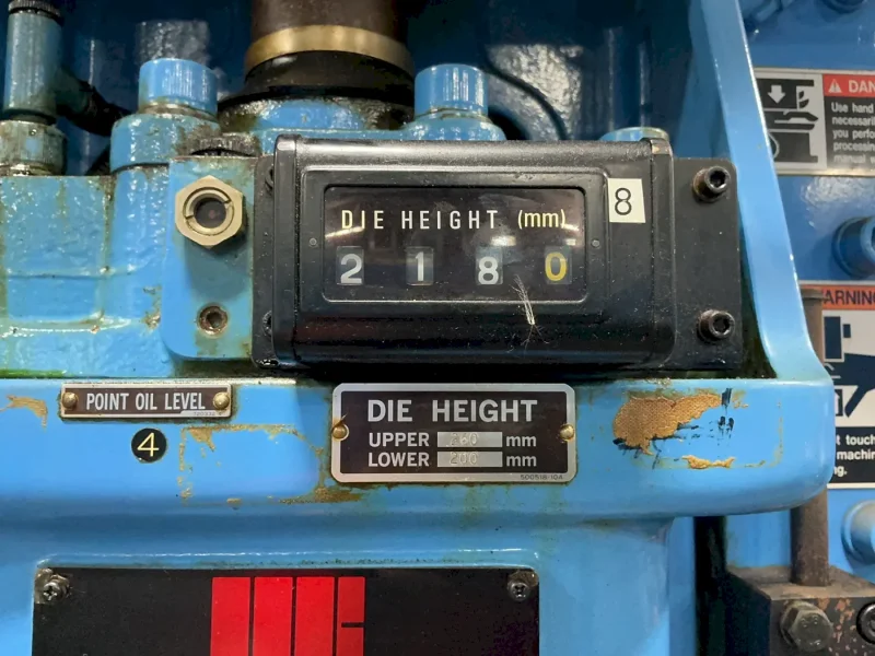 WASINO ENGINEERING 45 METRIC TON GAP FRAME PRESS  -  PUX45