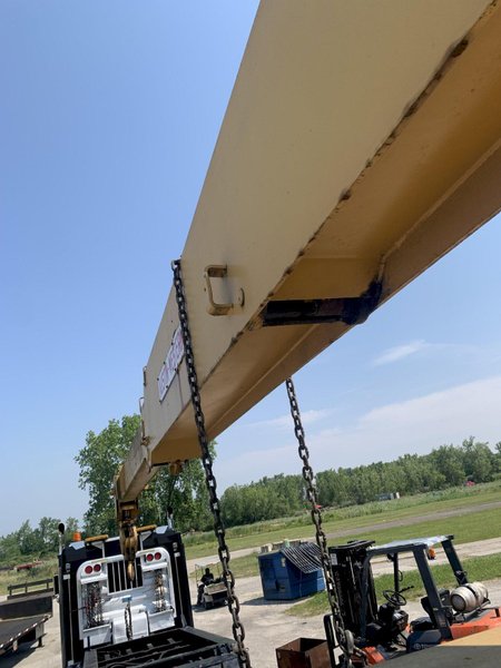 BLH AUSTIN WESTERN 410-SR HYDRAULIC BOOM CRANE. STOCK #0363724