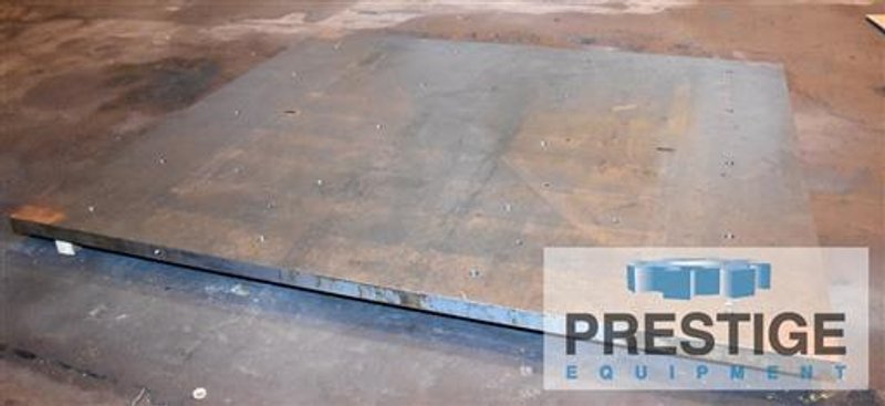 120&quot; x 105&quot; x 2.5&quot; Steel Set up Table