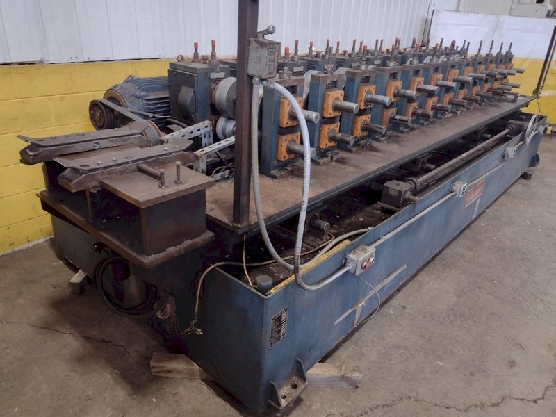 12 STAND X 2.5&quot; ARDCOR / ROLL KRAFT MODEL F-10 ADJUSTABLE WIDTH STUD ROLLFORMER, NEW 2000: STOCK #18247