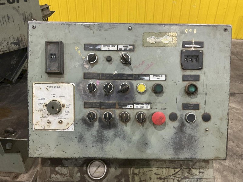 18" X 27" HYDMECH MODEL #S25-A HORIZONTAL SWIVEL MITER AUTOMATIC BAND SAW: YOBRO #25047