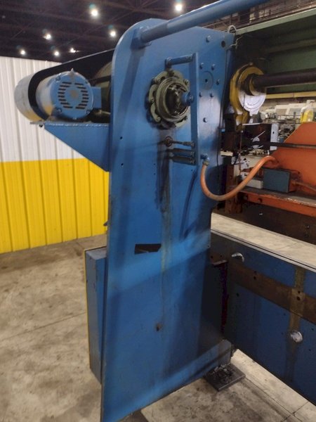 55 TON X 10&#039; WYSONG MODEL #55-8 MECHANICAL PRESS BRAKE: STOCK #22730