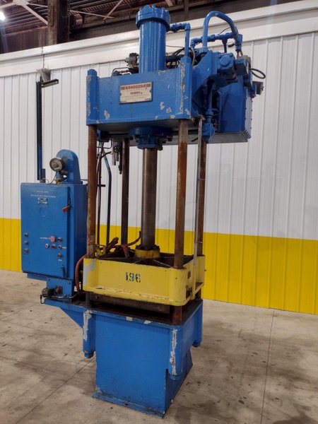 NORDBERG ELMES 4-POST HYDRAULIC PRESS: STOCK #21068
