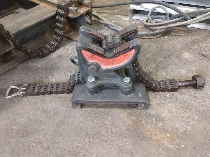 4" TO 24" PETOL GEARENCH MODEL #U118-116H HYDRA-TORK HYDRAULIC BREAK OUT PIPE WRENCH MACHINE: YOBRO #25674