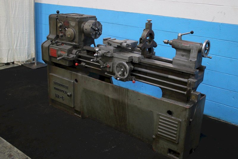 15&quot; X 40&quot; ENTERPISE MODEL #NA-6 GAP BED ENGINE LATHE: STOCK #74776