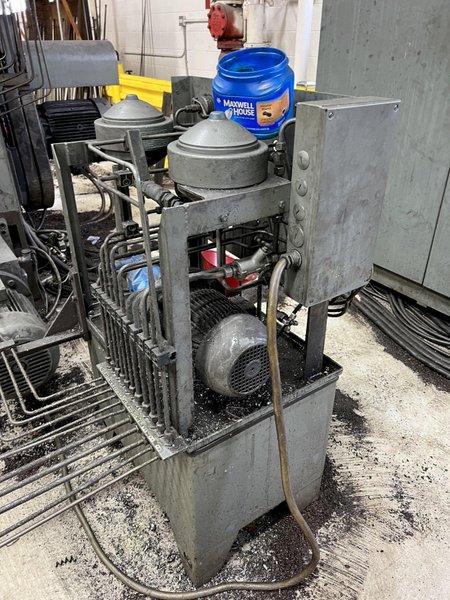 50 HP FRITZ WERNER  DOUBLE SIDED MODEL #FP7V2 HEAVY DUTY DUPLEX MILL/MILLING MACHINE. STOCK # 0309623