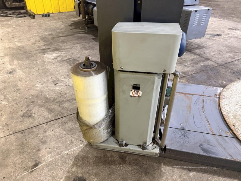 4,000 LBS X 50" X 50" X 98" H STRAN-FLEXER SCALE PACKAGE PALLET SHRINK WRAPPER: YOBRO #24286