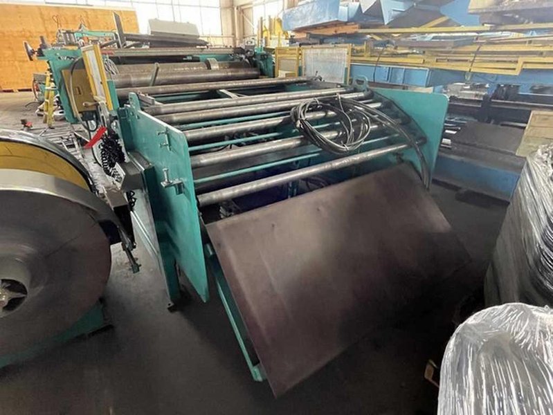 60" x 0.064" x 20,000 LB IOWA PRECISION SLEAR-1 SLITTING &amp; CUT-TO-LENTH LINE: STOCK 17023