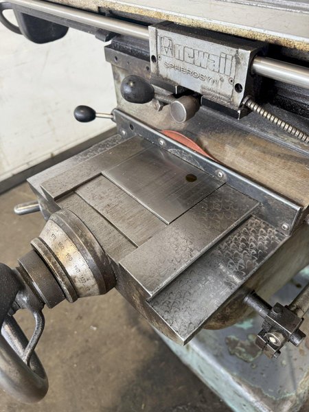 2HP WELLS INDEX MODEL 847 VERTICAL MILL. STOCK #1008025