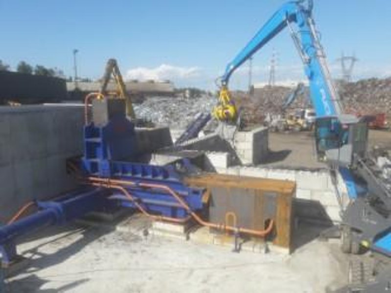 VEZZANI P5050 T/S SCRAP BALER