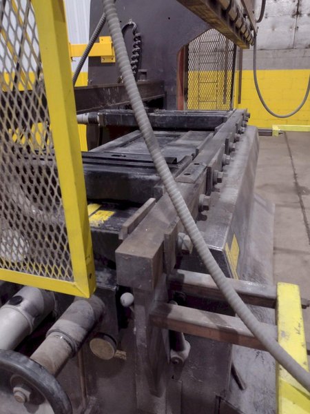 50 TON x 6' AMADA MODEL #RG50 HYDRAULIC PRESS BRAKE NC9-EX CONTROL, 1987: STOCK #19273