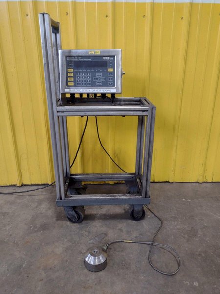 DILLON MODEL FI-127 PROGRAMMABLE FORCE INDICATOR &amp; LOAD CELL: STOCK #17111