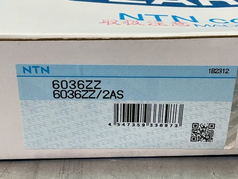 NTN 180x280x46mm DEEP GROOVE BALL BEARING  -  6036ZZ/2AS