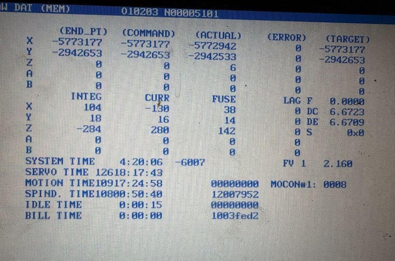 Haas VF-6/50 VMC, 2005 – Thru Spindle Coolant, Wired for Probes