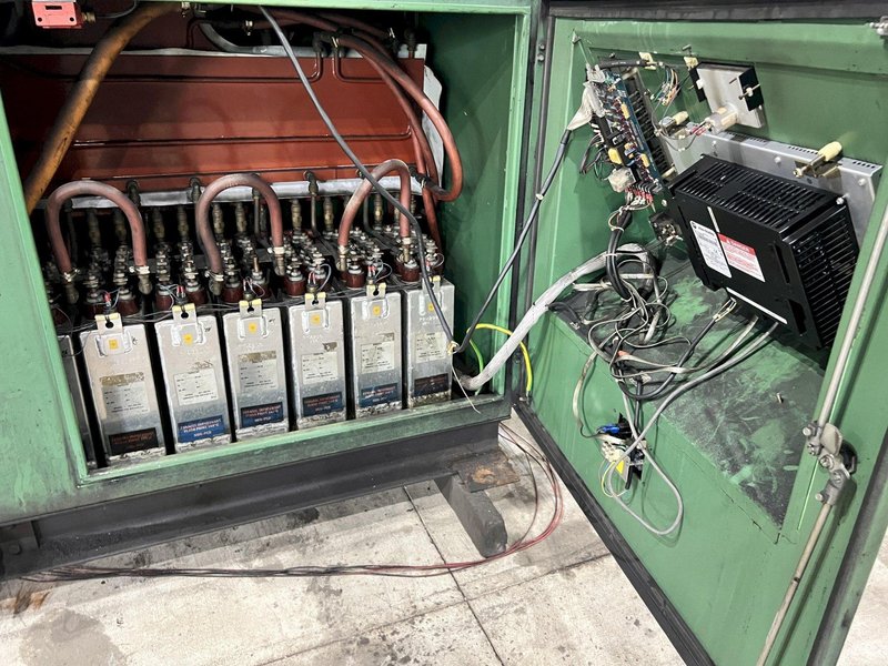 550 kW ALPHA-1 INDUCTION HEAT POWER SOURCE, COIL MODULE STATION &amp; CONTROLS: STOCK #19947