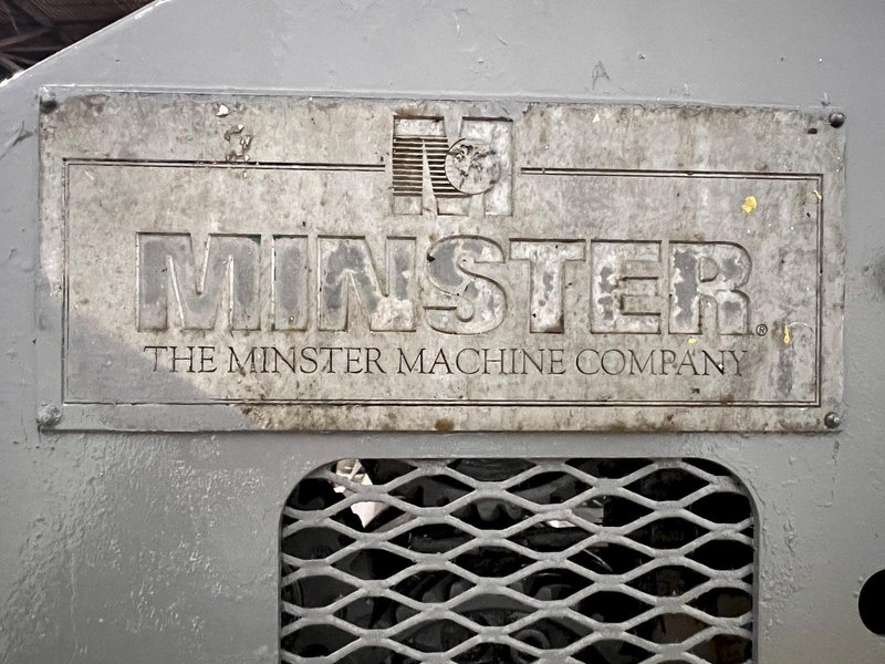 32" X .125" MINSTER MODEL #MEF5-32S SERVO FEED WITH COE MODEL BG-2 CONTROL: YOBRO #24235