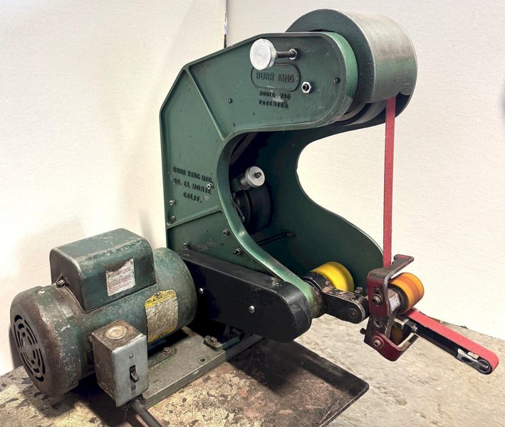 2" Burr King Belt Grinder No. 760, Internal Grinding Attachment, 1 Phase