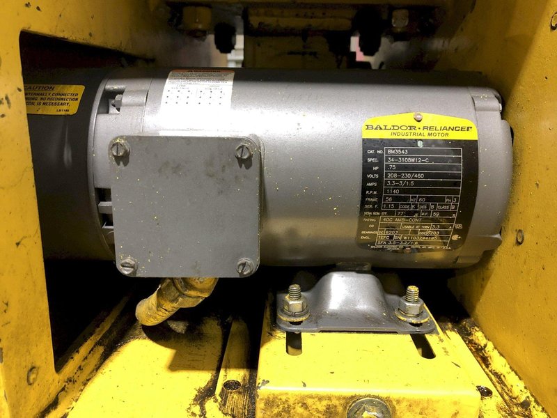 20,000 LB 10 TON BRADLEY MOTORIZED ROTAION COIL GRAB CLAW TYPE LIFT: STOCK #15816