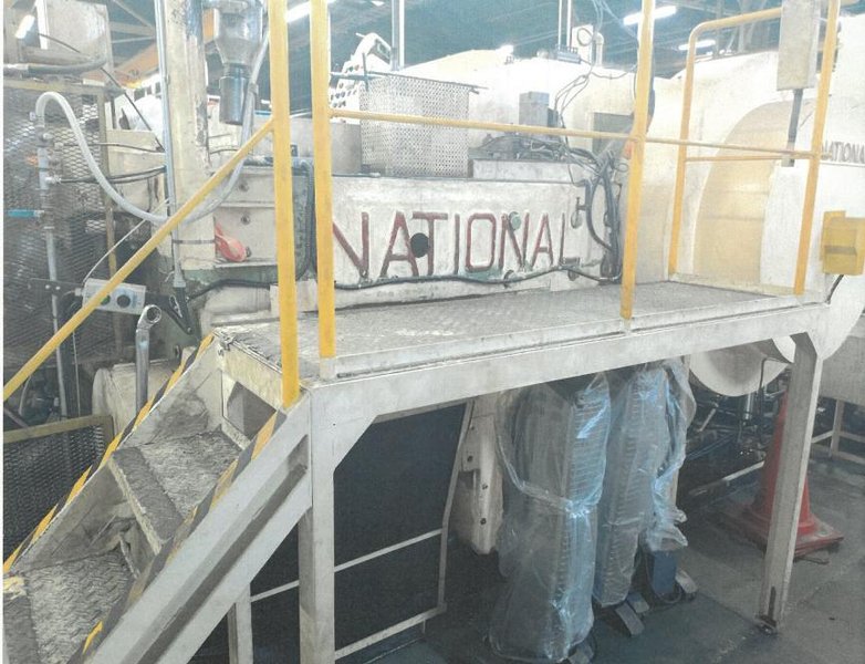 National Model 1000 High Speed Double Stroke Roller Header