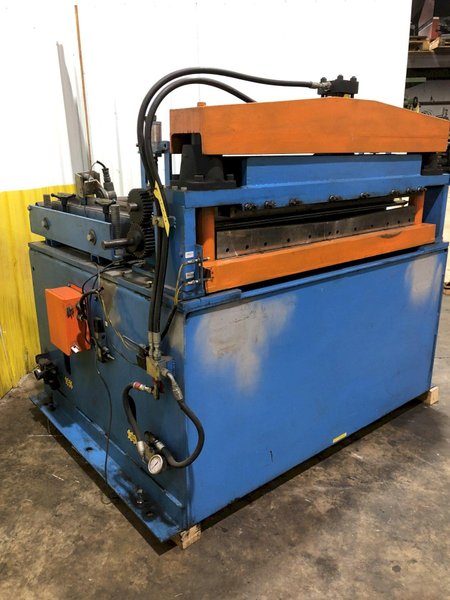 48" ASC PRECUT FRONT END COIL SHEAR &amp; FEEDER ROLLS: STOCK #17064