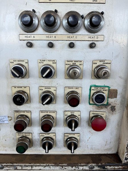 200 KW INDUCTOHEAT MODEL #USII-200-10 INDUCTION HEATER. STOCK # 0523021