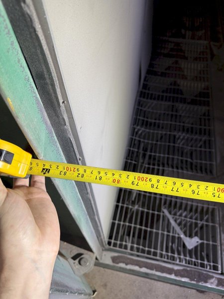 7' X 14' X 8' CLEMCO BLAST ROOM. STOCK #0431826