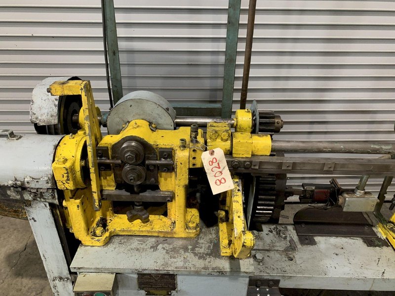 Shuster 1A Wire Straighten and Cut Machine .062&quot;-.187&quot;