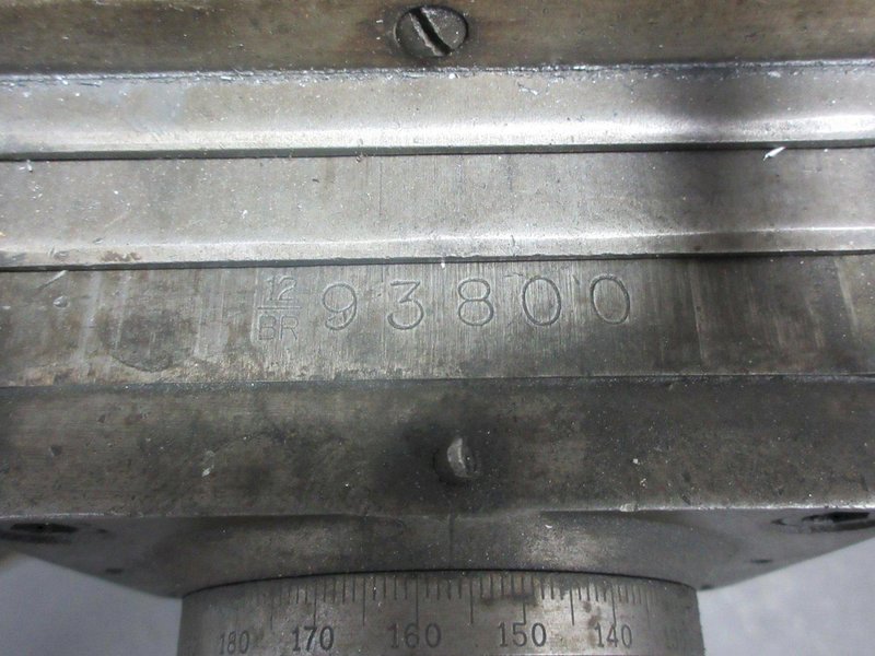 Bridgeport 1J Vertical Mill, Step Pulley Speed Change Head, 9&quot;x42&quot; Table, Newall DP700 2-Axis Digital Readouts- Auction Item