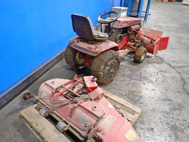 TORO LAWNMOWER W/ ATTACHMENTS