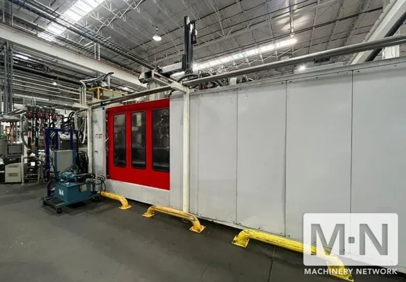 1800 TON 540 0Z CINCINNATI MILACRON MODEL MG1800 INJECTION MOLDING MACHINE MFG 2008