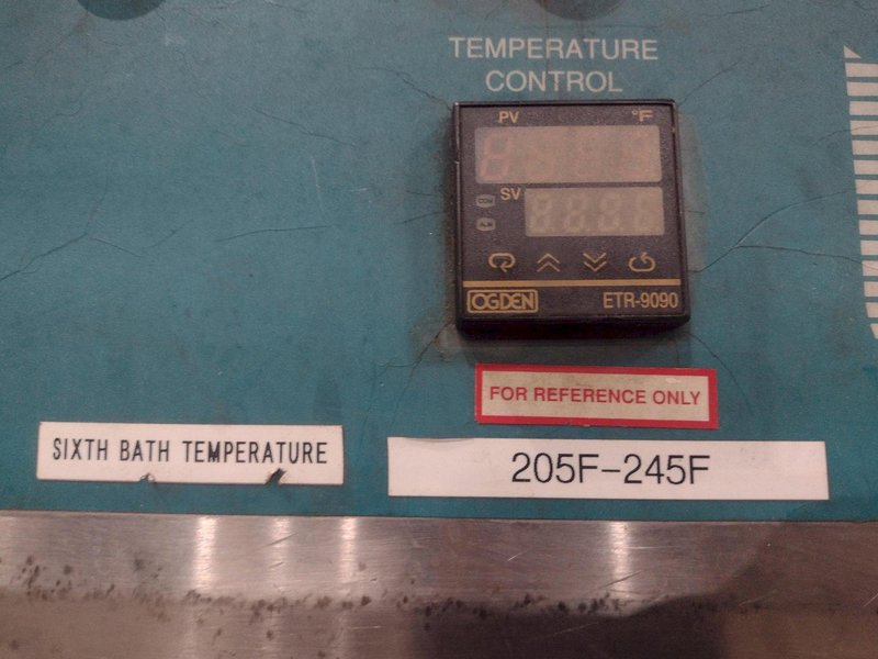 6 BAY CREST ULTRASONIC OPTIMUM CONSOLE PRECISION WASHING SYSTEM: YOBRO #24406