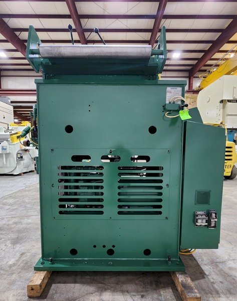 5,000 lbs x 26" W x .090" Minster Coil Servo Feed Line, DBL End Reel, Straightener, Servo Feeder