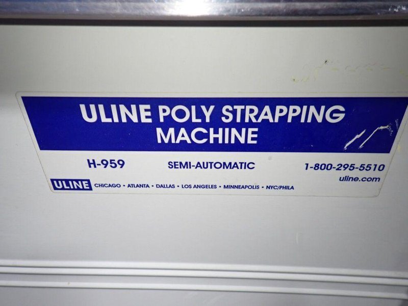 ULINE 30" X 1" STRAPPING MACHINE  -  H-959