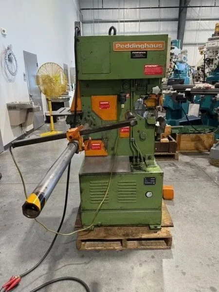 PEDDINGHAUS 50 Peddiworker 50 Ton Hydraulic Ironworker#7568