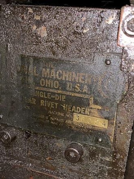 3/16&quot; NATIONAL HIGH SPEED DSSD TUBULAR RIVET HEADER