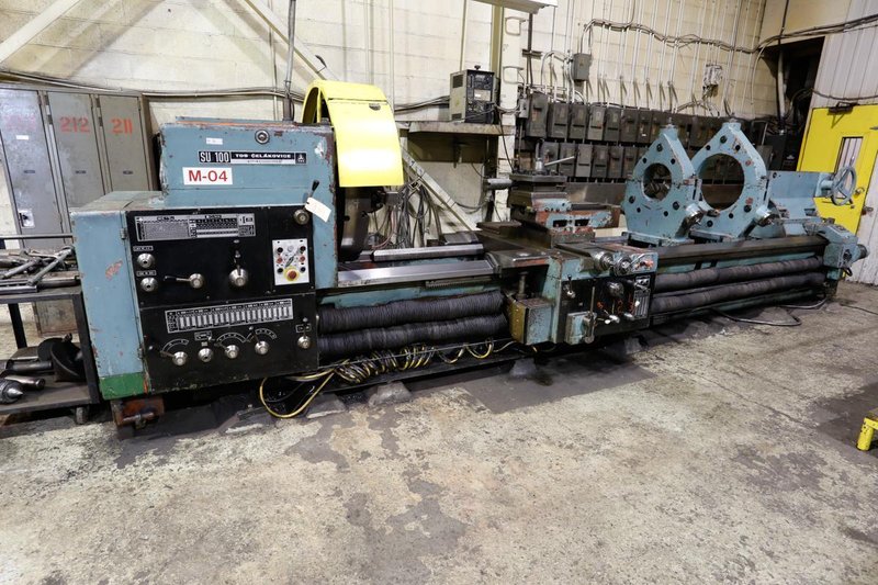 42" X 13' TOS MODEL #SU100HD  ENGINE LATHE: STOCK #71747