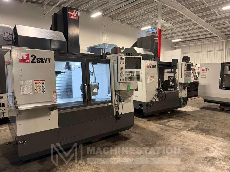 Haas VF-2SSYT CNC Vertical Machining Center – 2018 4th Axis Mill