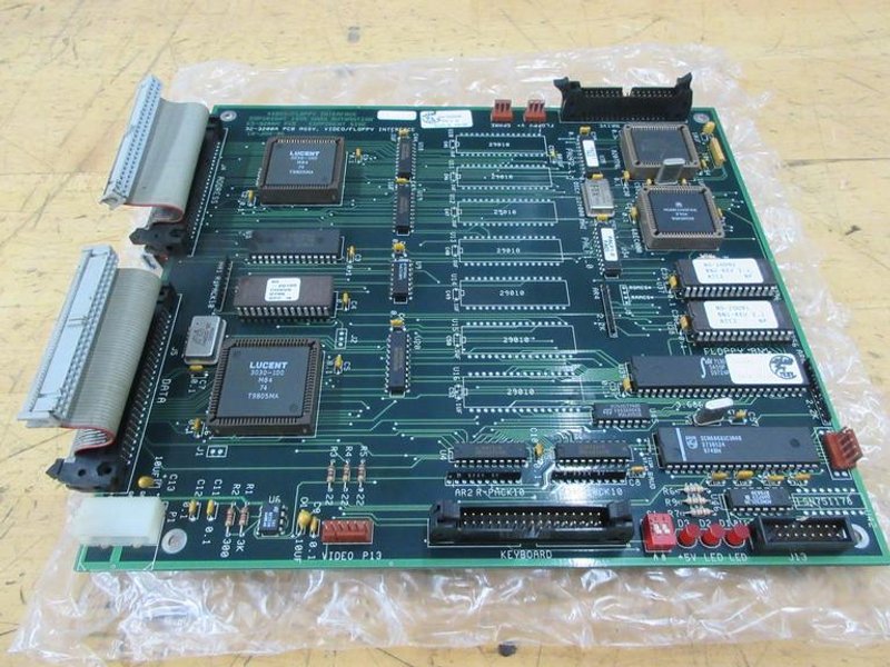 Used Haas Video PCB Board / Floppy Interface #34-3200A RevG