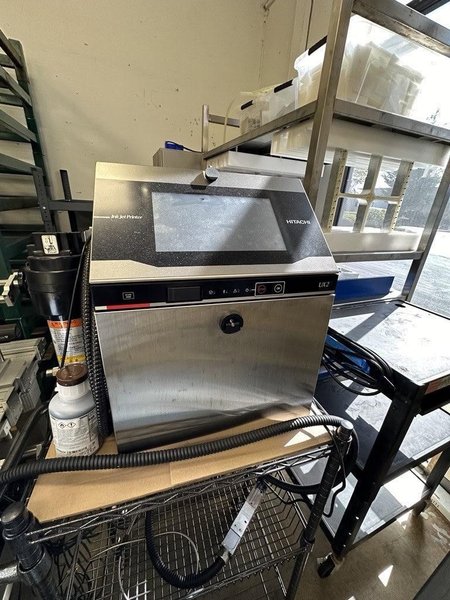 Pack Leader PL-501 Labeler, 2019 – With Hitachi UX2 Ink Jet Printer