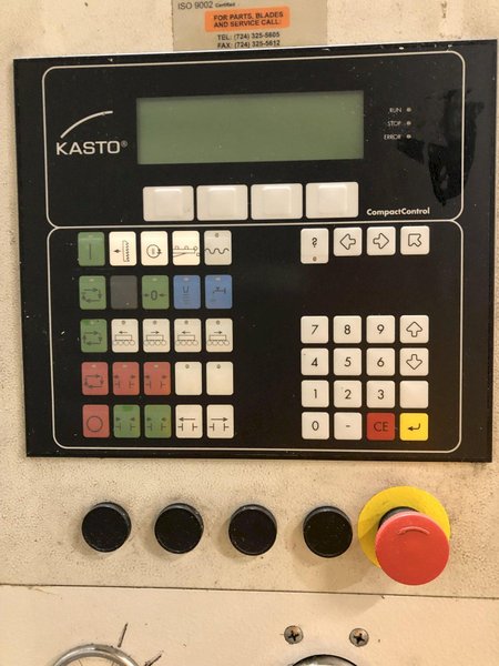 10&quot; X 10&quot; KASTO MODEL #SSB-A2-CNC-CC AUTOMATIC VERTICAL BAND SAW: STOCK #17306