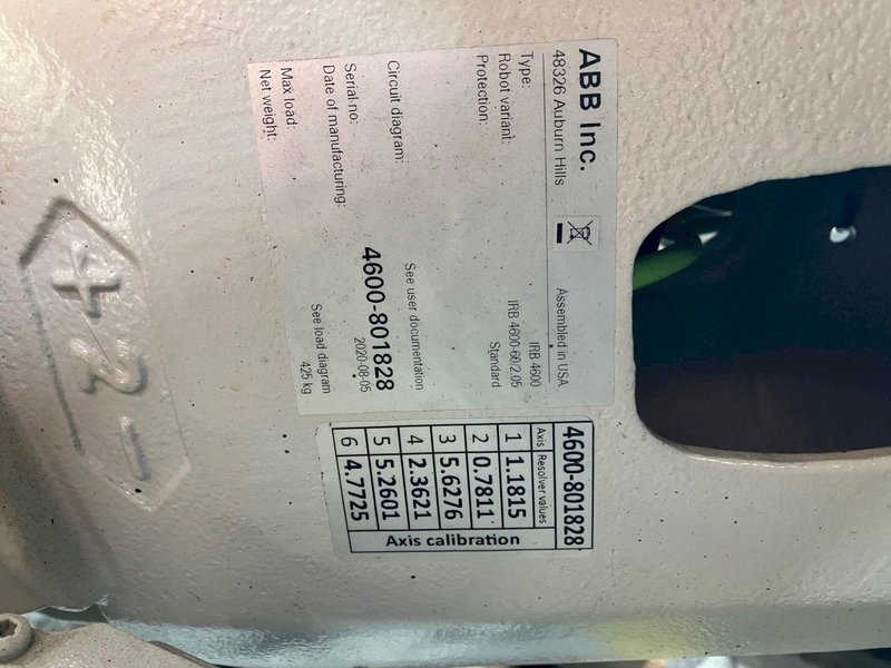 ABB 4600-60/2.05 Machine Automation cell