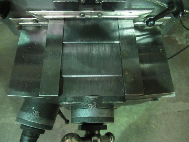 Lagun FTV-2 Vertical Knee Mill with Newall Topaz 2-Axis DRO, Mitutoyo Quill Scale, Servo Power Feed Table- Auction Item