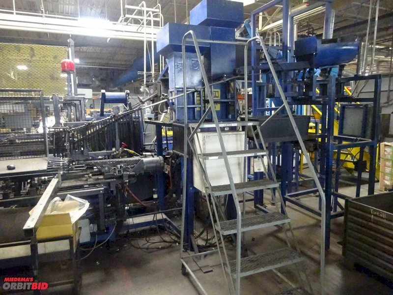 15 TON RLM 4 POST CUTOFF PRESS, 2.5&quot; STROKE: STOCK 18550