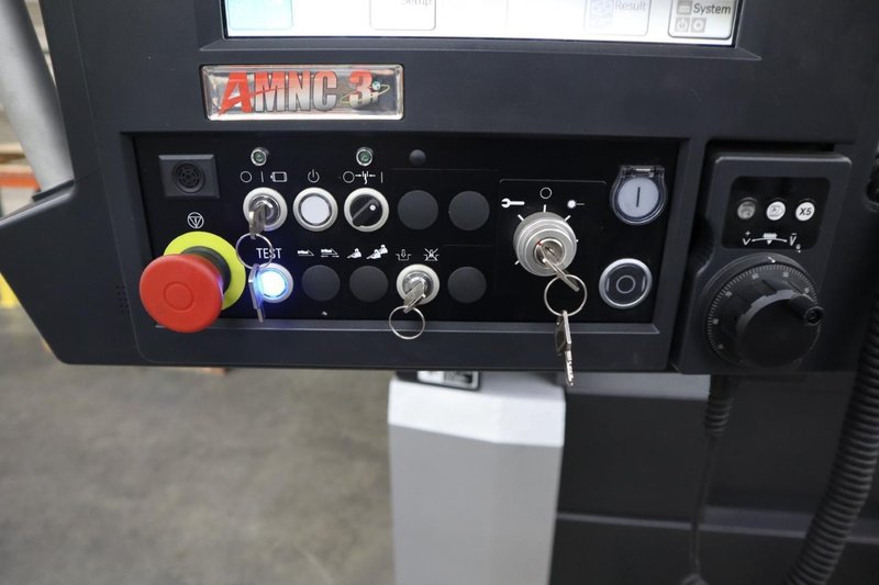 Amada HG 8025 CNC Hydraulic Press Brake, 88 Ton x 102.4", AMNC 3i Controls, Down-Acting, Curtains -New 2016