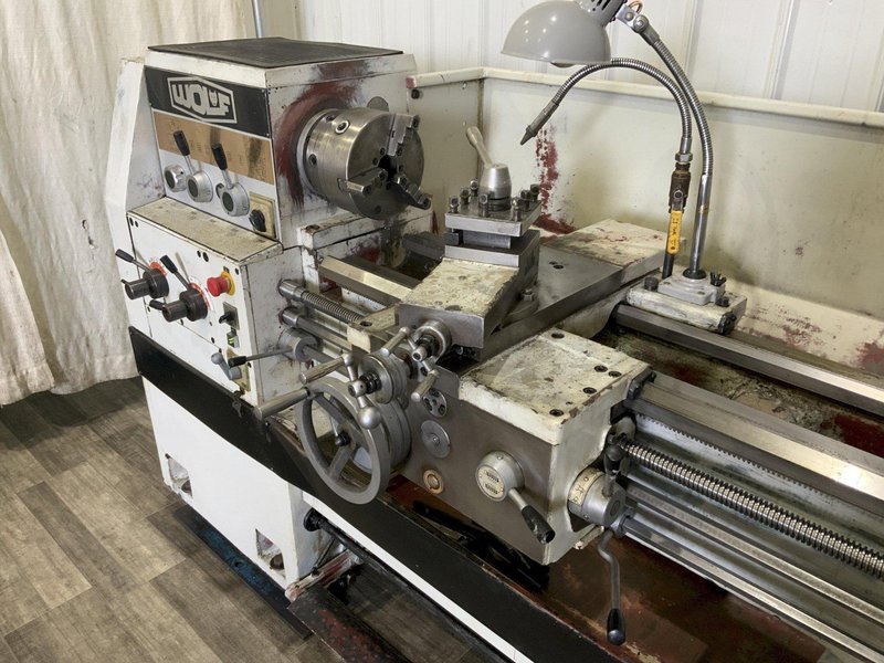14" X 40" WOLF BASIC GAP BED ENGINE 1440GE ENGINE LATHE: STOCK #81056