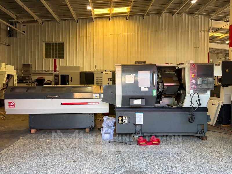 Haas ST-10 CNC Turning Center – Lathe W/ Bar Feeder