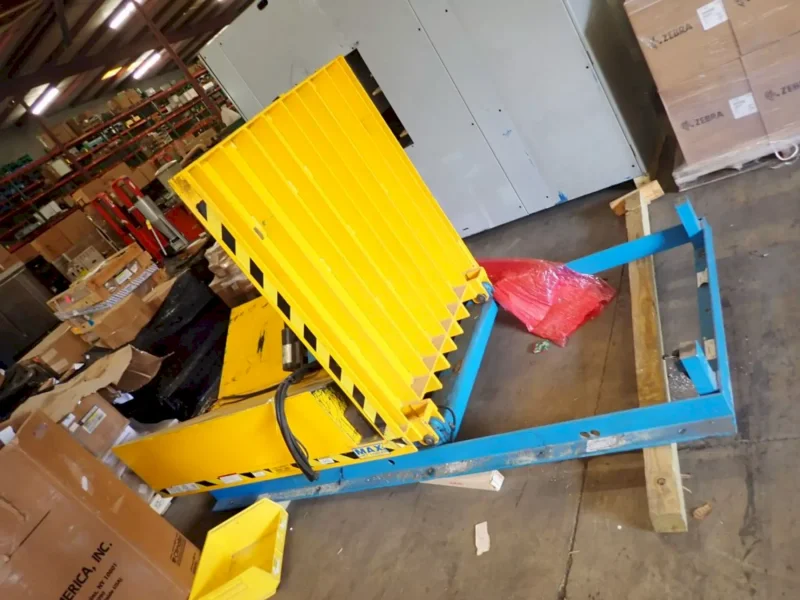 6,000 LBS MAX MODEL #LPTT-UP-060-90 LIFT TABLE: YOBRO #25892