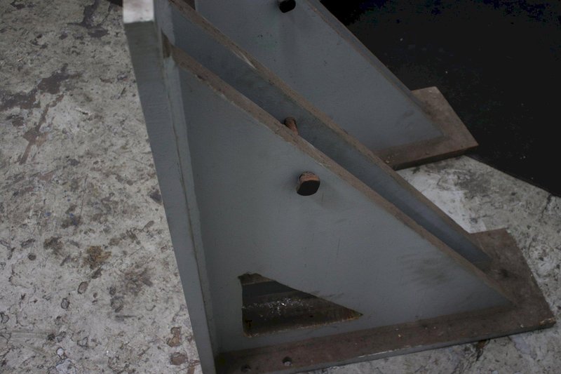 (1) SET OF DOUBLE GUSSETS ANGLE PLATES: STOCK #75053