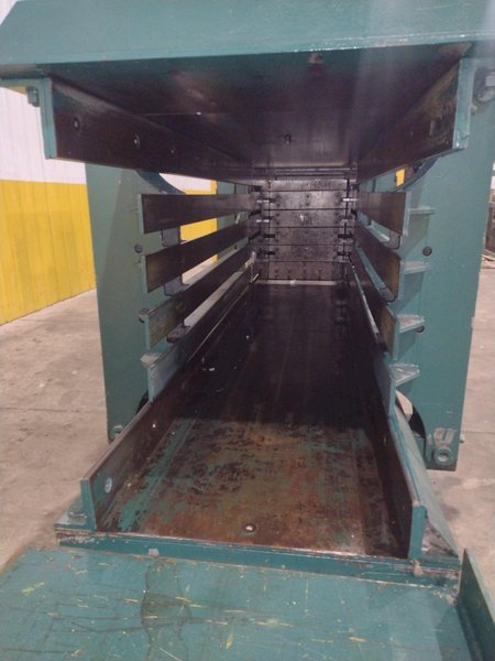 24" X 36" X 96" LONG AMERICAN MODEL #10447 HYDRAULIC HORIZONTAL BALER: YOBRO #24745