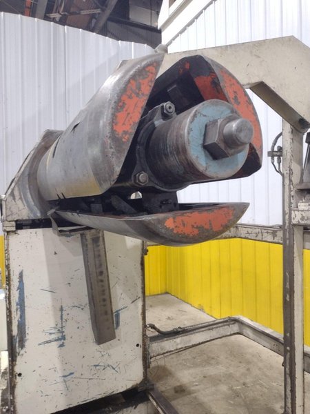 20,000 LB X 36" LITTELL MODEL #S200-36 UNCOILER COIL REEL &amp; CAR: YOBRO #25251